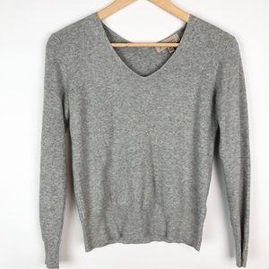 Philosophy Gray Knit Pullover Sweater Top Office Professional Warm Winter
